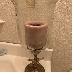 Starfish candle holder